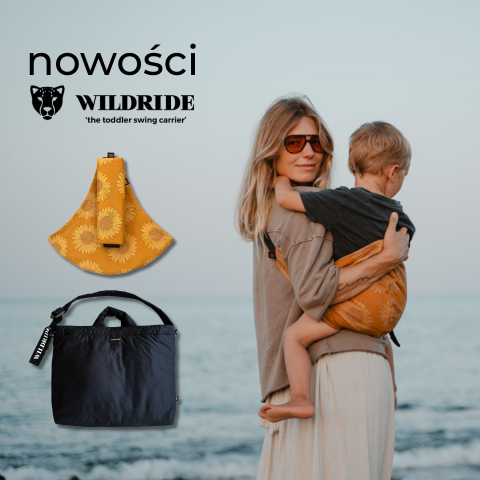 Nowości Wildride: Funkcjonalna torba Mom Bag i stylowe nosidło!