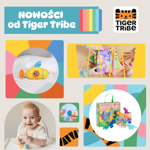 Kreatywność i zabawa bez końca – przedstawiamy nowości od Tiger Tribe!